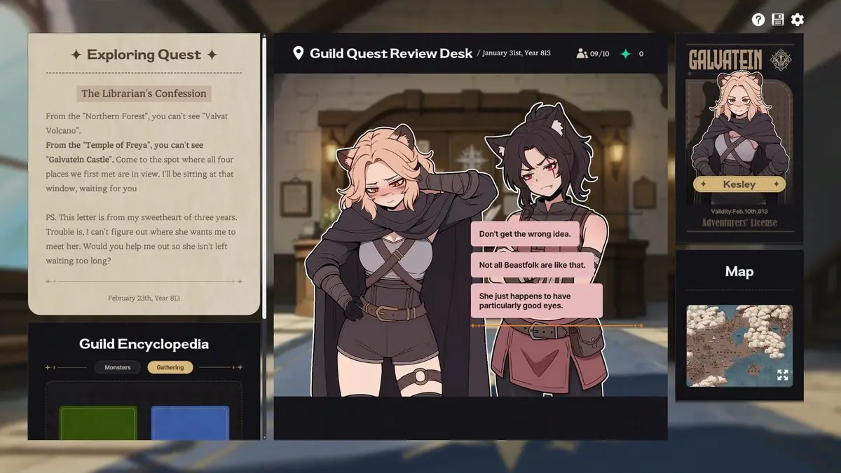 Galvatein Episode 6: Accept/Reject Choices & Nighttime Records Guide