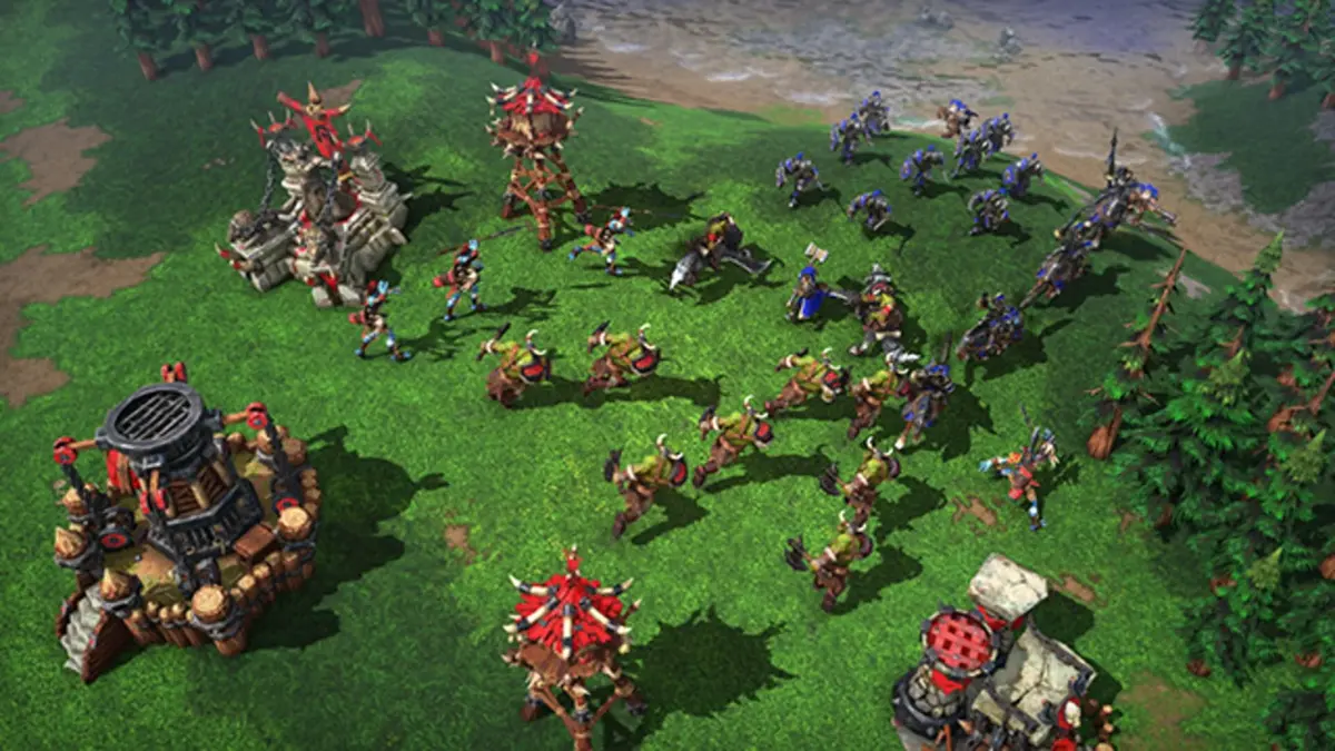 Screenshot from Warcraft III: Reforged