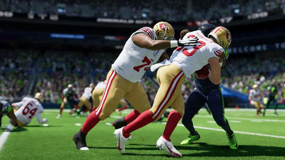 Screenshot from Madden NFL 24