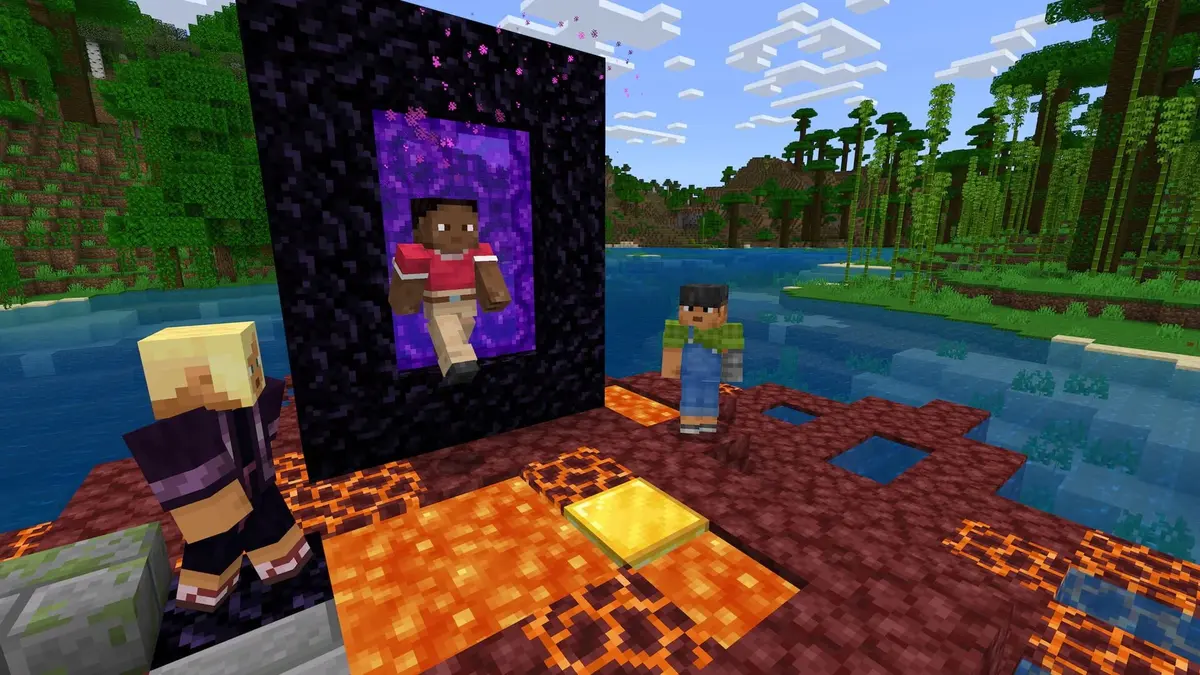 Screenshot from Minecraft