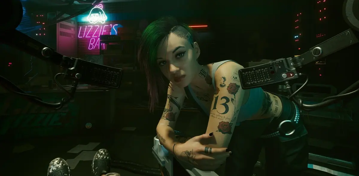 Screenshot from Cyberpunk 2077
