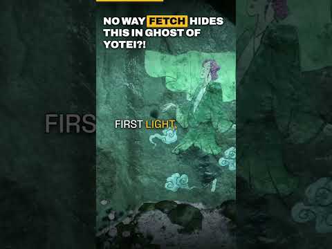 inFamous' Fetch Is Hidden in Ghost of Yotei 🌸 #Shorts