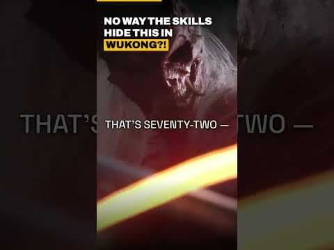 Wukong's Entire Skill List Adds Up to 72 🐒 #Shorts