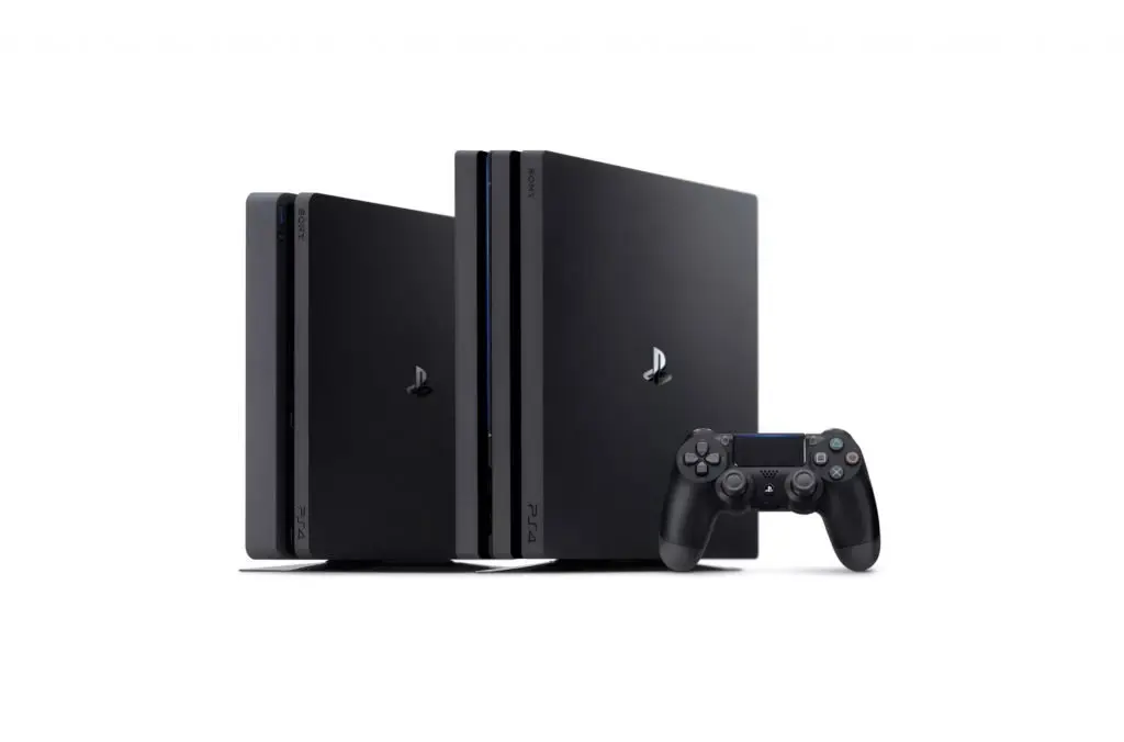 ps4 next to ps4 pro