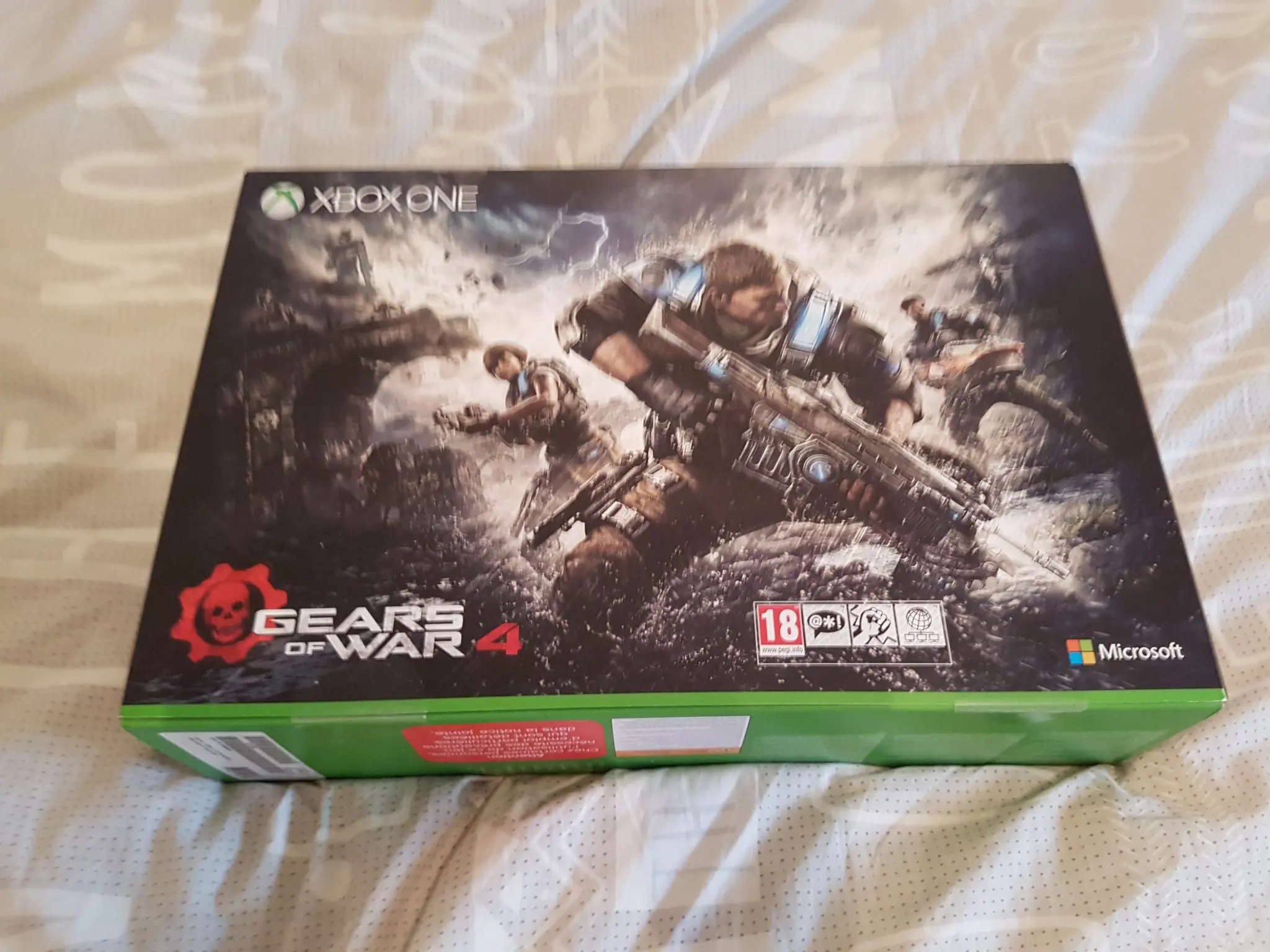 Gears of war 4 xbox one s box