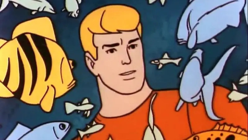 Aquaman talks to fish because he has no friends