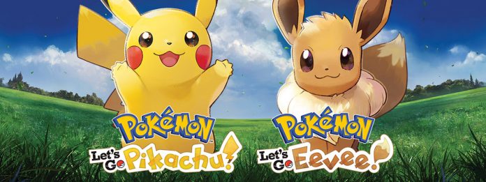Pokemon Pikachu and Eevee