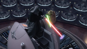 Best Lightsaber Battles: Yoda v Palpatine