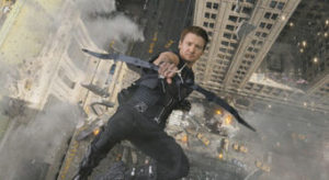 Jeremy Renner as Marvel's Hawkeye