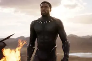 Upcoming MCU superhero movie character Black Panther