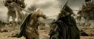 Best Lord of the Rings Fights: Eowyn vs Witch-King