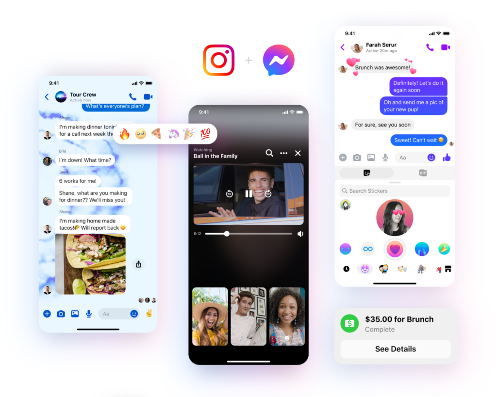 Messenger new features