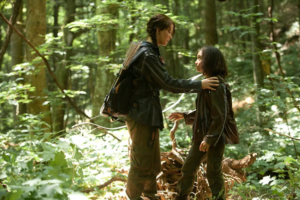 Katniss formed an alliance with Rue to survive the Hunger Games