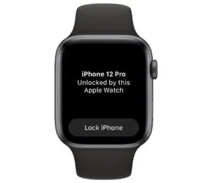Unlock iPhone Apple Watch thanks to the Apple ecosystem