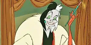 The original animated Cruella.