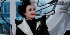 Glenn Close as Cruella in the old live-action remakes.