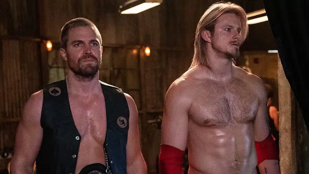 Jack Spade (Stephen Amell) and Ace Spade (Alexander Ludwig)