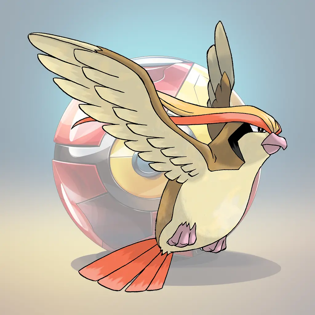 Pokemon Bird Pidgeot