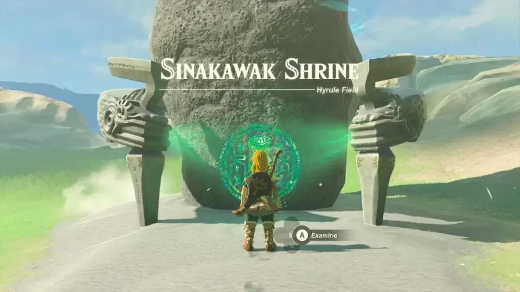 Shrine Zelda totk