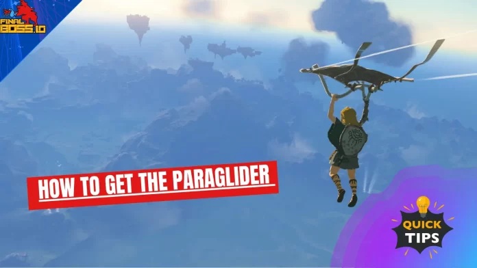 How to get the paraglider