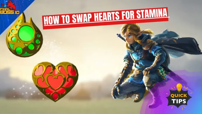 How to Swap Hearts for Stamina